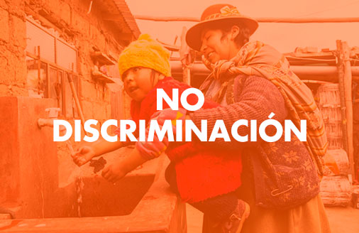 NUESTROS PRINCIPIOS - NO DISCRIMINACIÓN